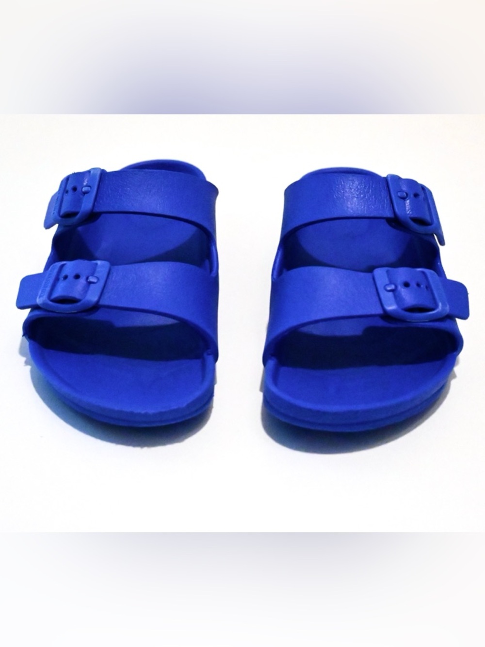 Birkenstock Arizona EVA Sandals Blue Waterproof Unisex ☀️ Size Youth 1 - Picture 2 of 8
